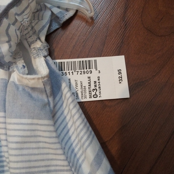 NWT 0-3 Children's Place Dress - Picture 3 of 3